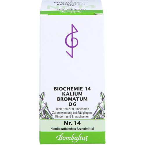 BIOCHEMIE 14 Kalium bromatum D 6 Tabletten