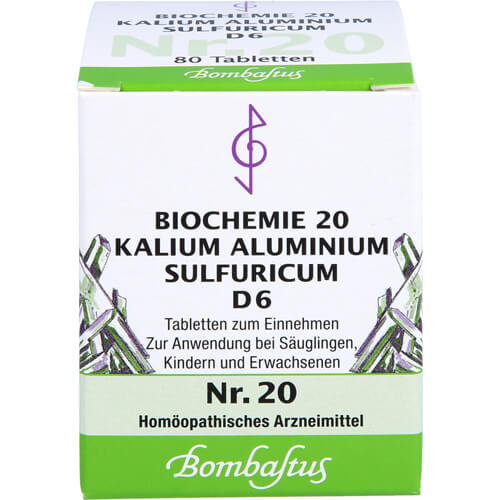 BIOCHEMIE 20 Kalium aluminium sulfuricum D 6 Tabl.