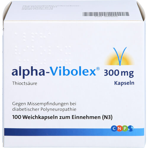 ALPHA VIBOLEX 300 mg Weichkapseln