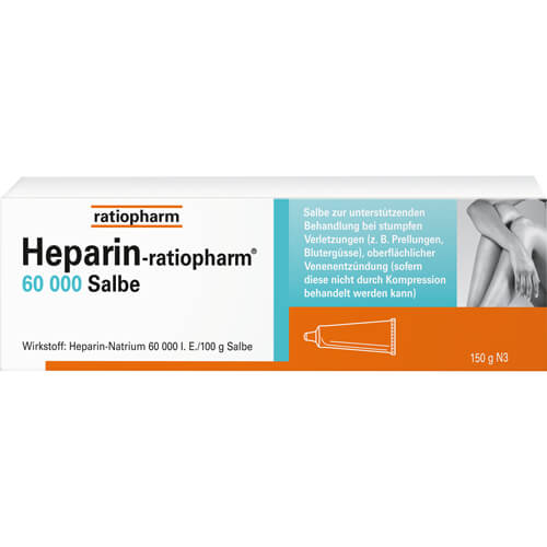HEPARIN-RATIOPHARM 60.000 Salbe