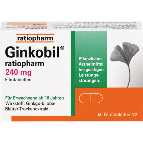 GINKOBIL-ratiopharm 240 mg Filmtabletten