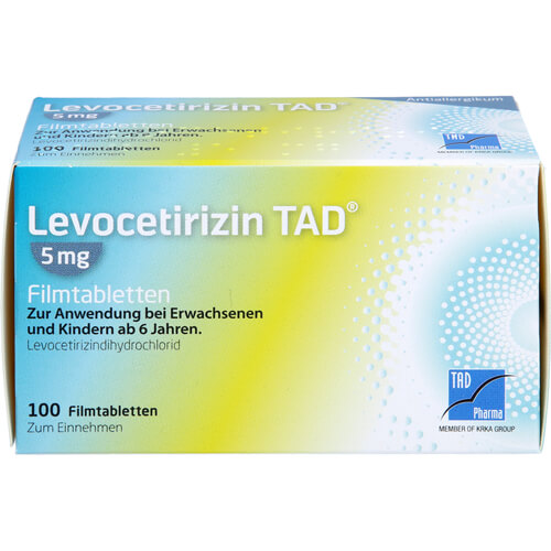 LEVOCETIRIZIN TAD 5 mg Filmtabletten