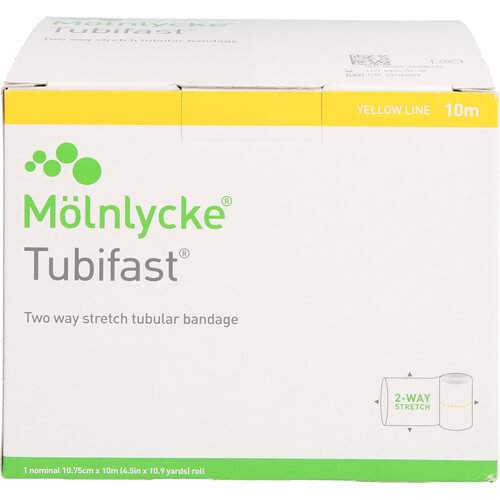 TUBIFAST 2-Way Stretch 10,75 cmx10 m gelb