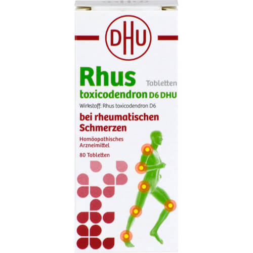 RHUS TOXICODENDRON D 6 Tabl.bei rheumat.Schmerzen