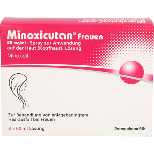 MINOXICUTAN Frauen 20 mg/ml Spray