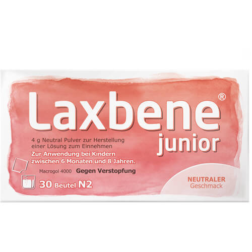 LAXBENE junior 4 g Neutral PLE Kdr.6 Mon.-8 Jahre