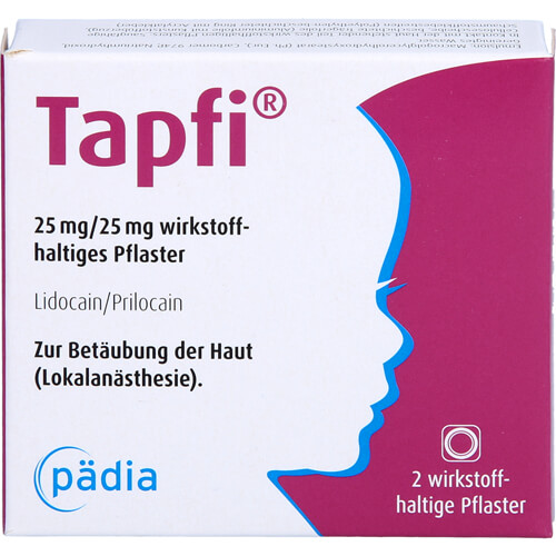 TAPFI 25 mg/25 mg wirkstoffhaltiges Pflaster