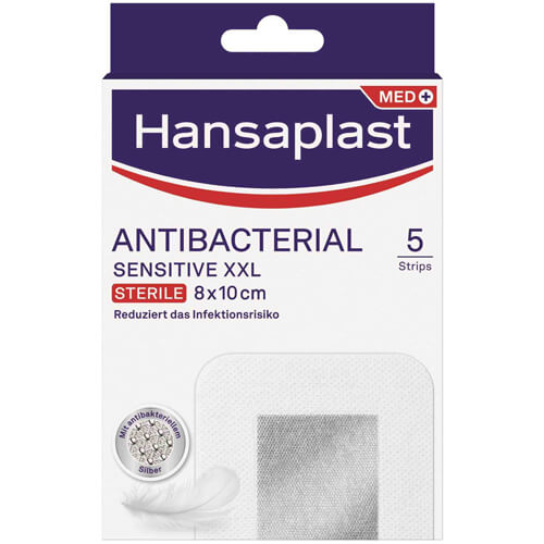 HANSAPLAST Sensitive Wundverband steril 8x10 cm
