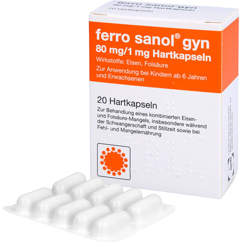 FERRO SANOL gyn Hartkaps.m.msr.überz.Pellets