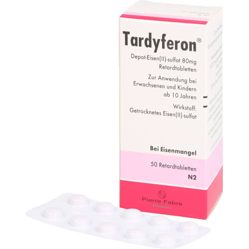 TARDYFERON Depot-Eisen(II)-sulfat 80 mg Retardtab.