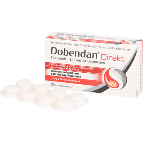 DOBENDAN Direkt Flurbiprofen 8,75 mg Lutschtabl.
