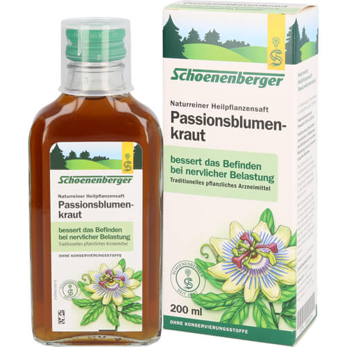PASSIONSBLUMENKRAUT naturreiner Heilpflanzensaft