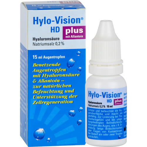 HYLO-VISION HD Plus Augentropfen