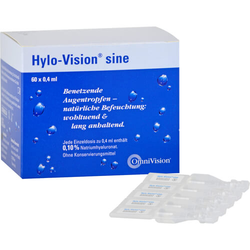 HYLO-VISION sine Einzeldosispipetten