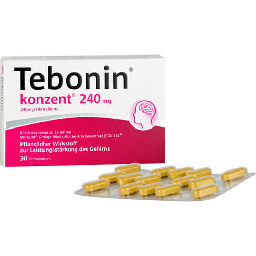 TEBONIN konzent 240 mg Filmtabletten