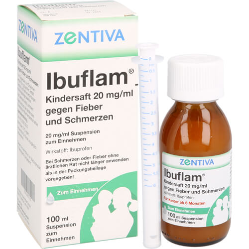 Ibuflam® Kindersaft 20 mg/ml gegen Fieber