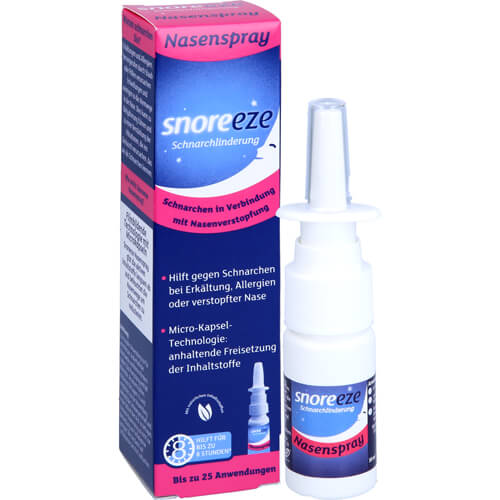SNOREEZE Schnarchlinderung Nasenspray