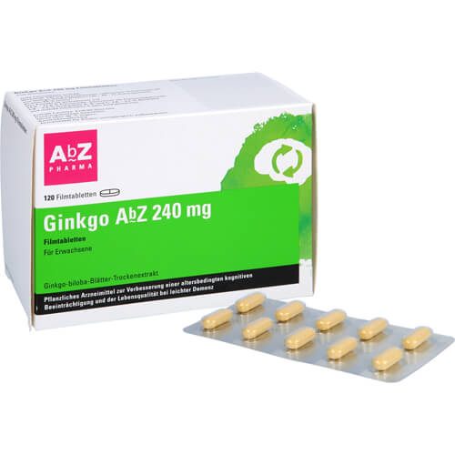 GINKGO AbZ 240 mg Filmtabletten