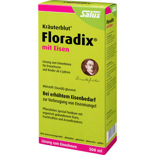 FLORADIX mit Eisen Lösung zum Einnehmen