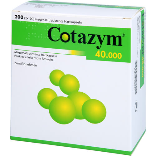 COTAZYM 40.000 Pellets magensaftresistente Kapseln