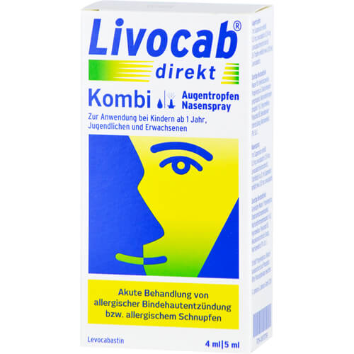Livocab®direkt Nasenspray/Augentropfen Kombi