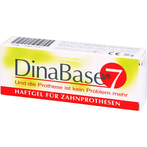 DINABASE 7 Haftgel für Zahnprothesen