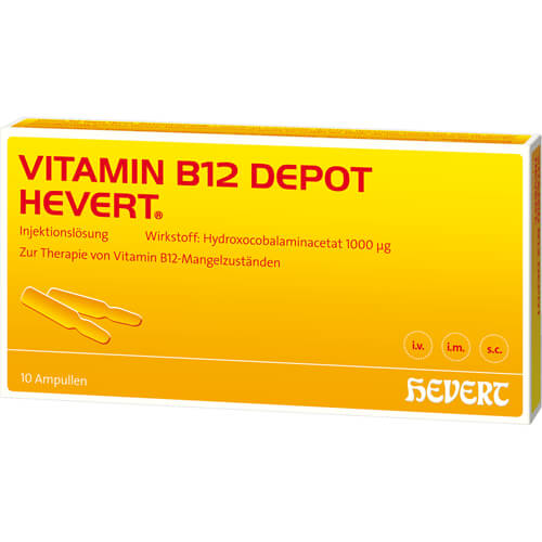 VITAMIN B12 DEPOT Hevert Ampullen