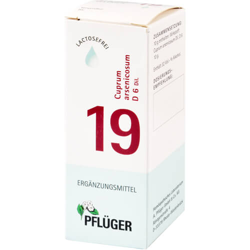 BIOCHEMIE Pflüger 19 Cuprum arsenicosum D 6 Tropf.