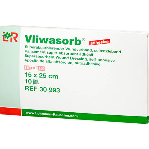 VLIWASORB adhesive superabso.Komp.sk.st.15x25 cm