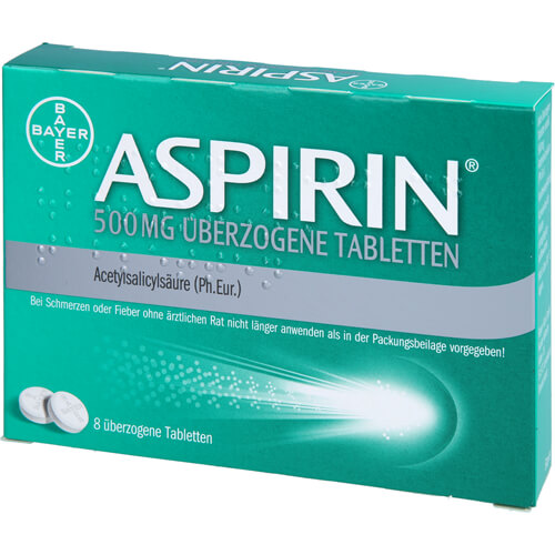 ASPIRIN 500 mg überzogene Tabletten