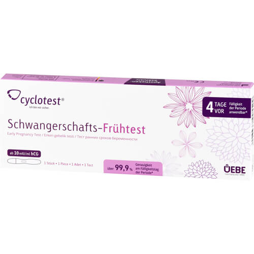CYCLOTEST Schwangerschafts-Frühtest 10 mlU/ml Urin