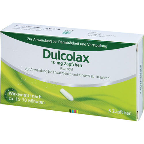 DULCOLAX 10 mg Zäpfchen