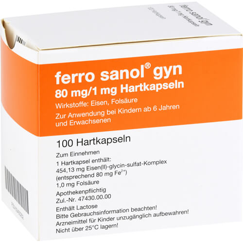 FERRO SANOL gyn Hartkaps.m.msr.überz.Pellets