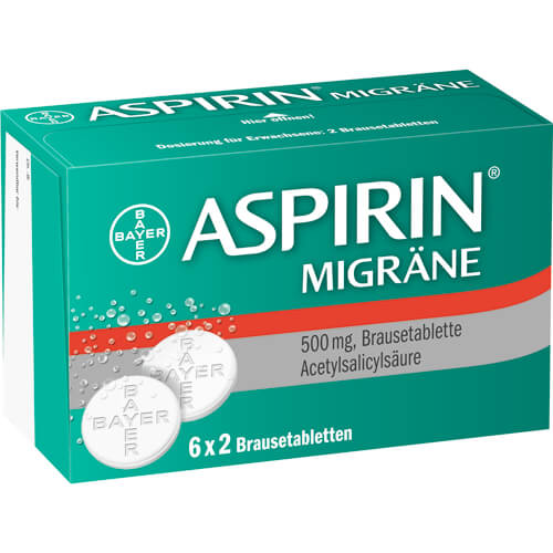ASPIRIN MIGRÄNE 500 mg Brausetabletten