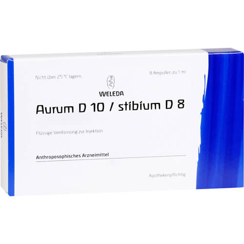 AURUM D 10/Stibium D 8 Ampullen