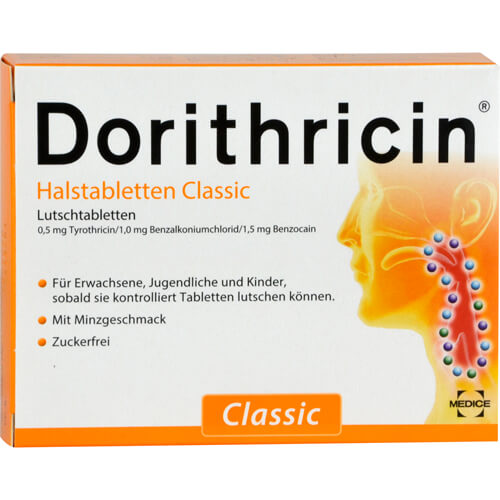 DORITHRICIN Halstabletten Classic