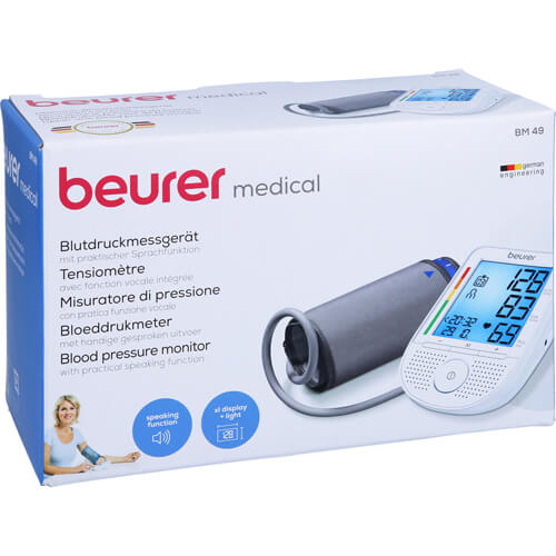 BEURER BM49 spre.Oberarm-Blutdruckmes.D/F/I/NL