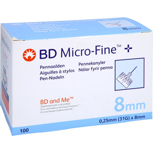 BD MICRO-FINE+ Pen-Nadeln 0,25x8 mm 31 G
