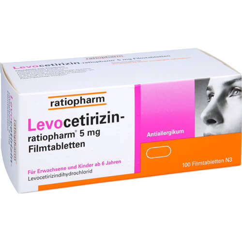 LEVOCETIRIZIN-ratiopharm 5 mg Filmtabletten