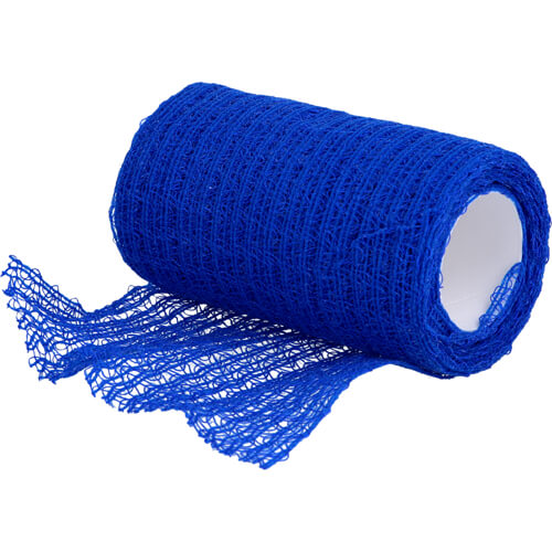 RATIOLINE acute Fixierbinde kohäsiv 8 cmx4 m blau