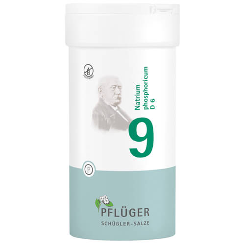 BIOCHEMIE Pflüger 9 Natrium phosphoricum D 6 Tabl.