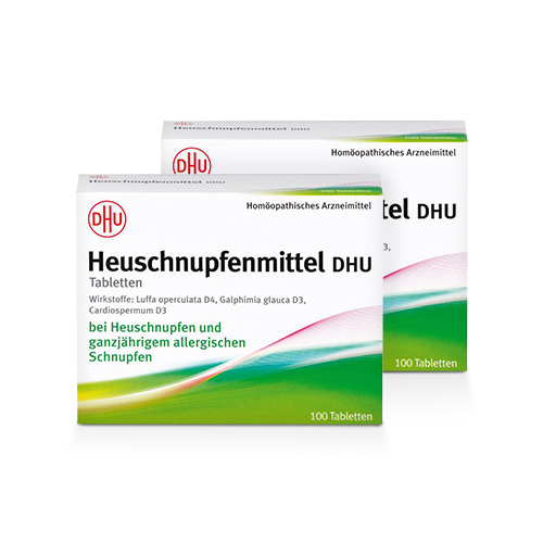 HEUSCHNUPFENMITTEL DHU Tabletten Set (2x100 St)