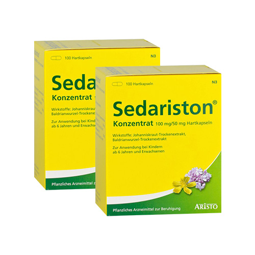 SEDARISTON Konzentrat Hartkapseln Doppelpackung (2x100 St)