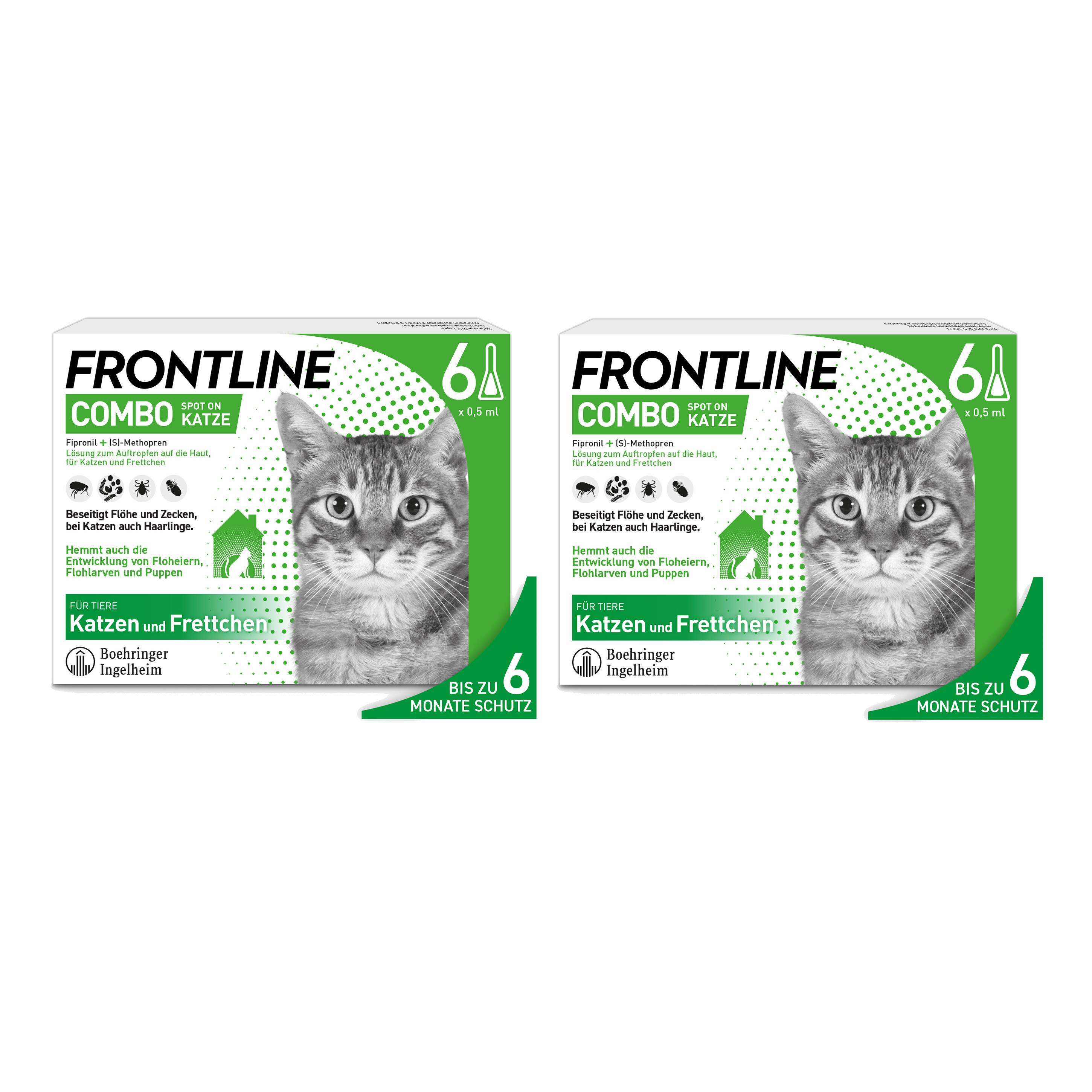 FRONTLINE Katze COMBO® der Kombischutz Doppelpackung (2x 6St)