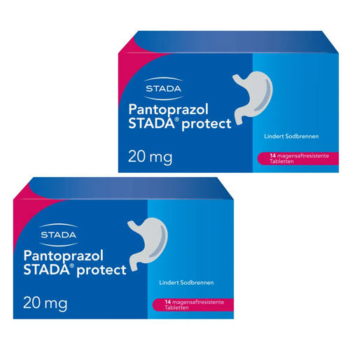 PANTOPRAZOL STADA protect 20 mg magensaftres.Tabl. (2x14 St)