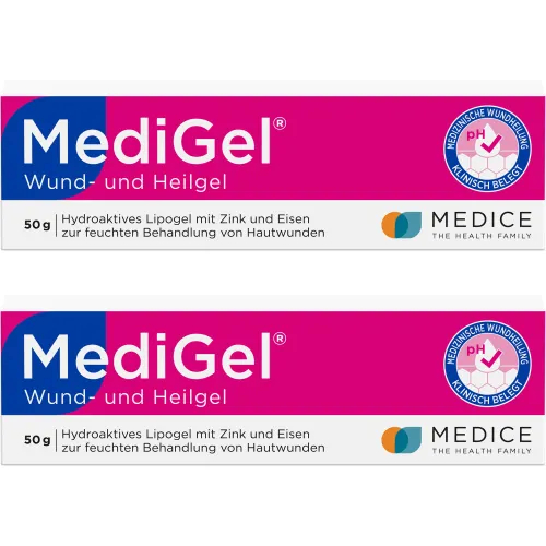 MEDIGEL WUND- UND HEILGEL (2x50 g)