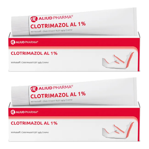 CLOTRIMAZOL AL 1% Creme Doppelpackung (2x 50g)