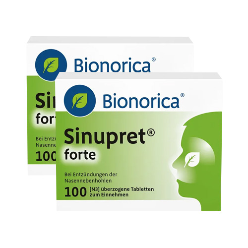 SINUPRET forte überzogene Tabletten Set (2x100St)