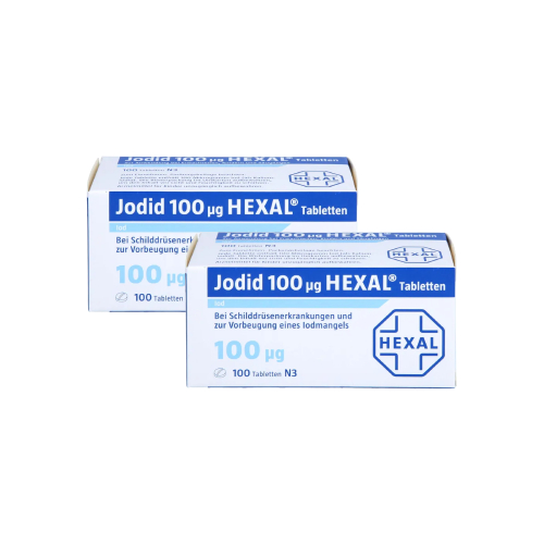 JODID 100 HEXAL Tabletten Doppelpackung (2x100St)