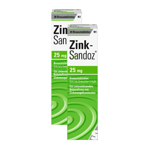 ZINK SANDOZ Brausetabletten Doppelpackung (2x20St)